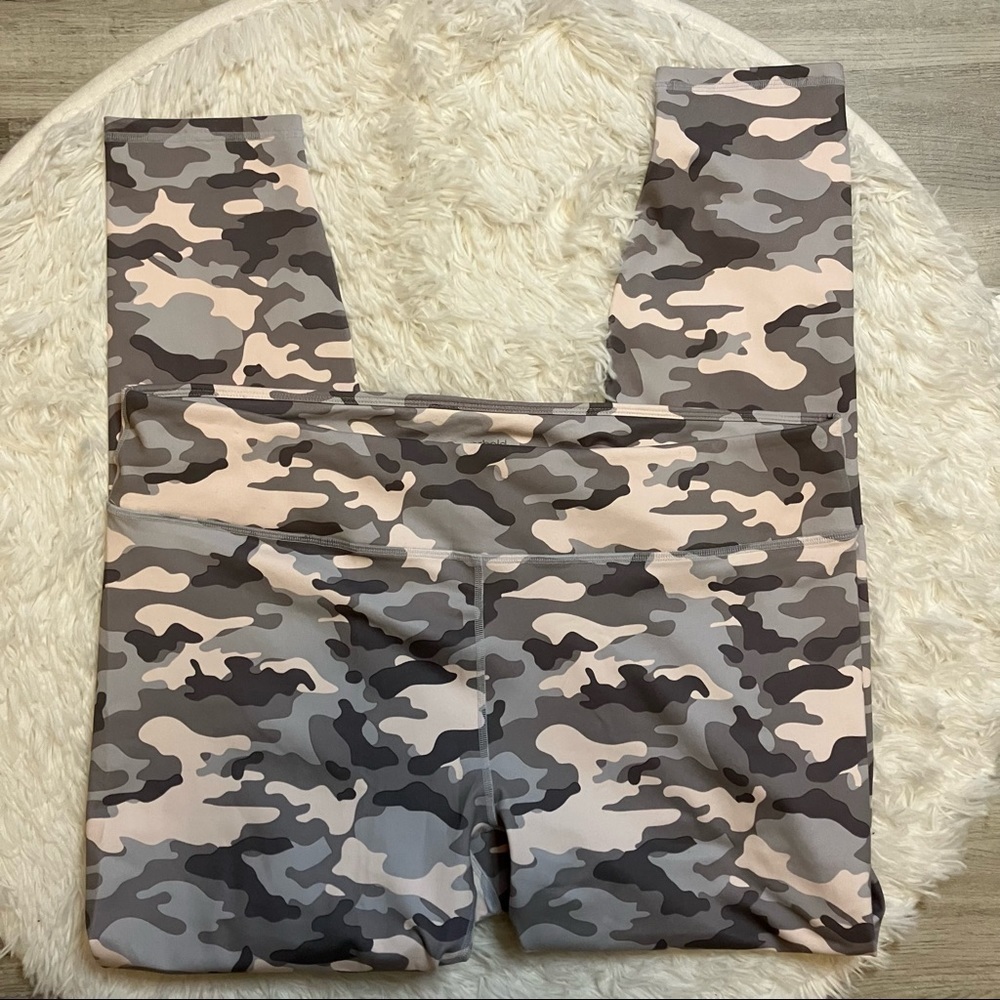 Fabletics Mid Rise Printed Opal Camo Leggings - image 2